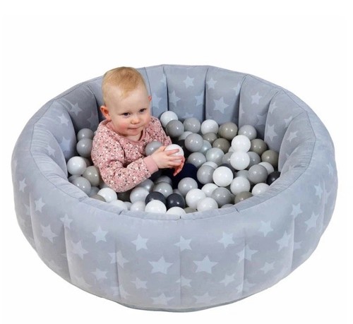 Velvet soft baby ball pit - baby,
