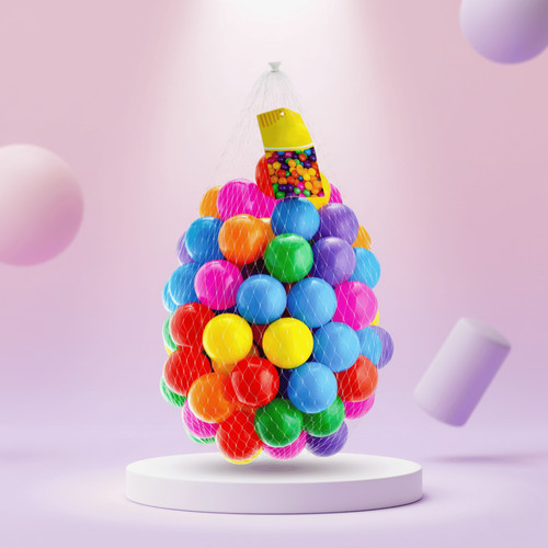 Soft plastic ocean balls - soft,