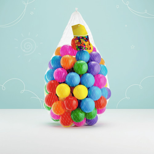 100 200 plastic ocean - plastic, balls